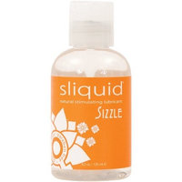 Sliquid Sizzle Warming Lube Glycerine & Paraben Free - 4.2 oz Bottle