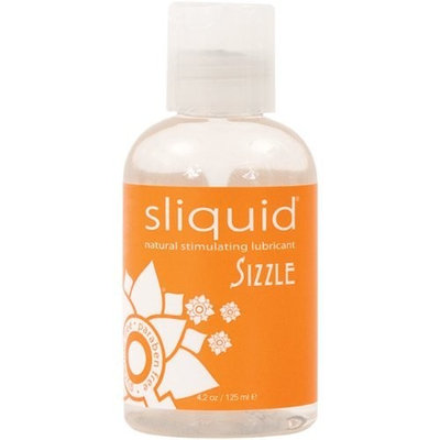 Sliquid Sizzle Warming Lube Glycerine & Paraben Free - 4.2 oz Bottle