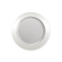 Lillian Dinnerware, Magnificense Plastic Plate, Clear, 6.25', 40 Ct