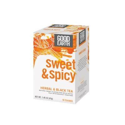 Good Earth Original Sweet & Spicy Tea & Herb Blend (18 Bag) (Pack of 6) - Pack Of 6