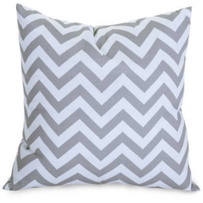 Majestic Home Goods Chevron Extra Large Decorative Pillow, 24