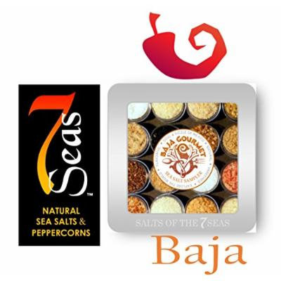The BAJA TIN -Custom Embossed Sea Salt Sampler TIN - Capturing the Soul & Sizzle of the Mexican Cuisine