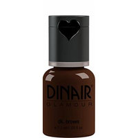 Dinair Airbrush Makeup Foundation | Dark Brown | GLAMOUR: Natural, Light coverage, Matte 1/4oz