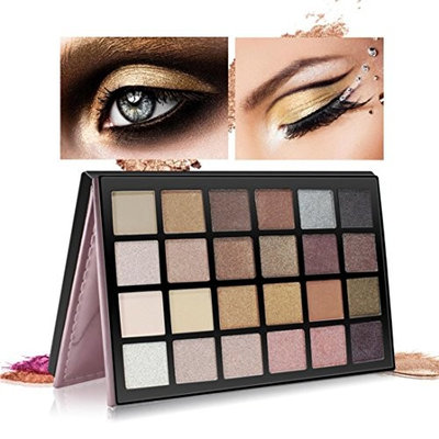 24 Colors Shimmer Matte Eyeshadow Base Palettes Glitter Baomabao Professional Gold Cosmetic Brush Applicators Mac Brushes Set