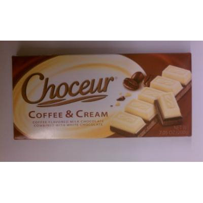 Choceur Milk Chocolate -- Coffee & Cream (Pack of 6)