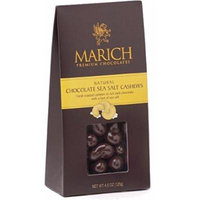 Marich Gable Cashew Sea Salt Dark Chocolate 4.5oz (6-pack)