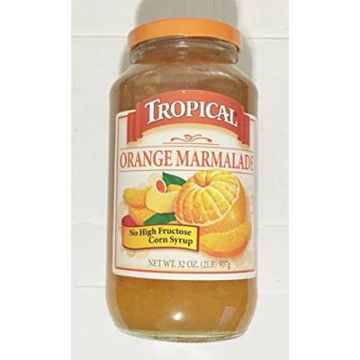 32oz Tropical Orange Marmalade, No Preservatives, No Artificial Coloring, No Artificial Flavorings