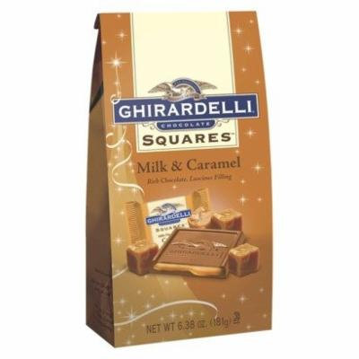 Ghirardelli Chocolate Squares, Milk Chocolate with Caramel Filling