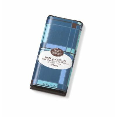 Seattle Chocolates Bar, Dark Chocolate, 2.5 Ounce (Pack of 12)