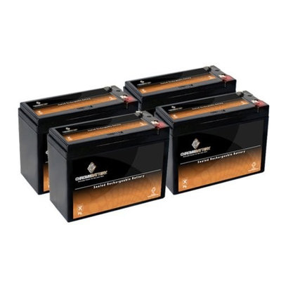 12V 10.5AH SLA Battery for Razor MX350 / Rebellion Chopper V7-8 / Bella - 4PK