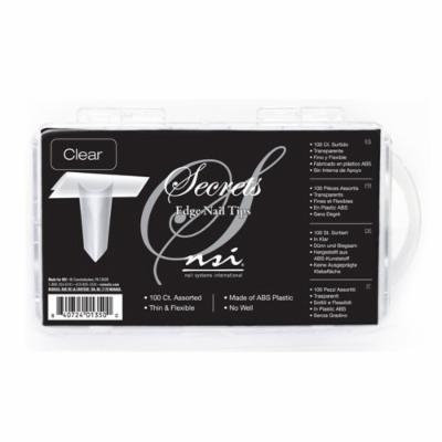 nsi Secrets - Edge Nail Tips - Clear - 100ct