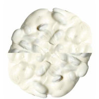 Nassau Candy White Chocolate Almond Bark, 5 Pound