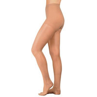 Juzo 2101ATFFSH14 III Sheer Compression Pantyhose 20-30 mmHg Full Foot Short - Beige