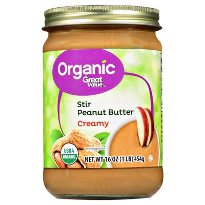 Great Value Organic Stir Peanut Butter Creamy