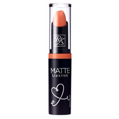 Kiss Ruby Kisses Matte Lipstick Peach Loo (3ml) (6 Pack)