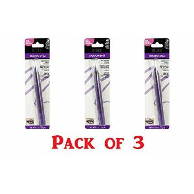 Milani Shadow Eyez Eyeshadow Pencil, 06 Royal Purple (Pack of 3)