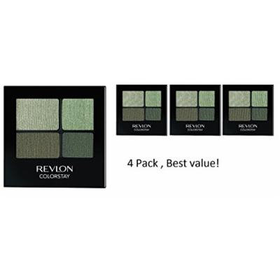 (pack of 4) Revlon Colorstay 16 Hour Eye Shadow Quad,570 Luscious, 0.16 Ounce