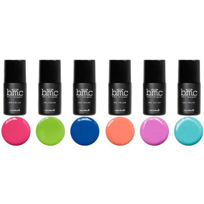 Guangzhou Yushengsha Industrial Co., Ltd BMC 6pc Cream Colored Gel Nail Lacquers - Cali Dreamin' Collection