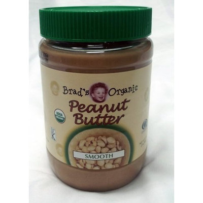 Brad's Organic Smooth Peanut Butter 2 lb. Jar