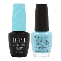 Sephora OPI Breakfast at Tiffany's Collection Holiday 2016 GelColor Gel Polish + Nail Lacquer Duo #1