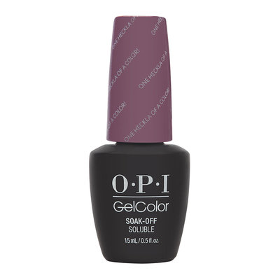 Opi GelColor One Heckla of a Color!
