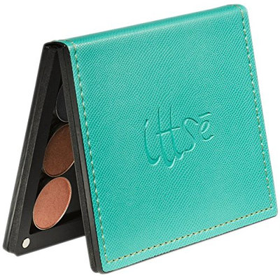 the Palette- SONGBIRD (Magnetic Make-Up Palette - turquoise with snakeskin texture)