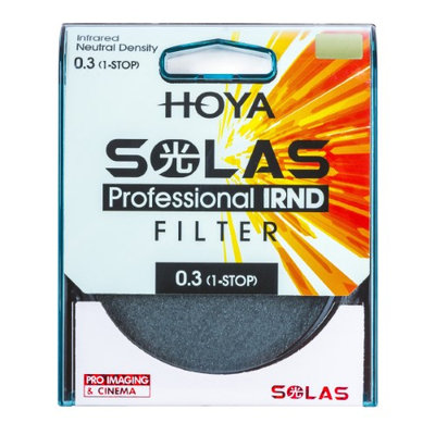 HOYA SOLAS ND-2 (0.3) 1 Stop IRND Neutral Density Filter (82mm)
