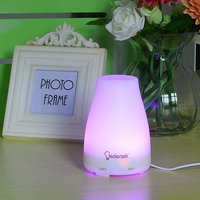 Qedertek 100ml Portable Ultrasonic Aromatherapy Essential Oil Diffuser Humidifier Mist Mode 7 Colors Light Changing (Changing automatically)