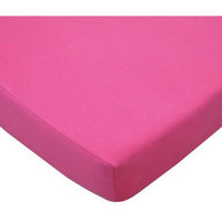 Tl Care Inc TL Care Supreme Jersey Knit Crib Sheet, Fuschia