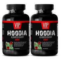 Fat burning pills for her - HOODIA GORDONII EXTRACT 2000mg - Hoodia 2000 - 2 Bottles 120 Capsules