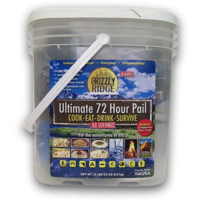 Grizzly Ridge Ultimate 72-Hour Pail