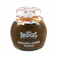 Mrs Bridges Rhubarb and Ginger Preserve, 12-Ounce