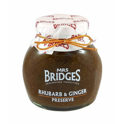 Mrs Bridges Rhubarb and Ginger Preserve, 12-Ounce