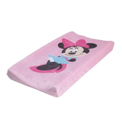 Disney Changing Pad Cover - Minnie Mouse - White