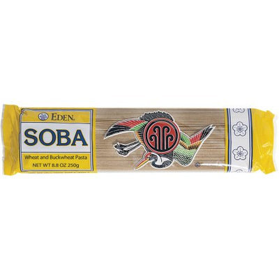 Eden Soba Wheat and Buckwheat Pasta, 8.8 oz, (Pack of 6)
