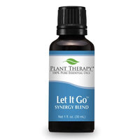 Let It Go Synergy Essential Oil Blend. 30 ml. 100% Pure, Undiluted, Therapeutic Grade. (Blend of: Tangerine, Orange, Ylang Ylang, Patchouli and Blue Tansy)