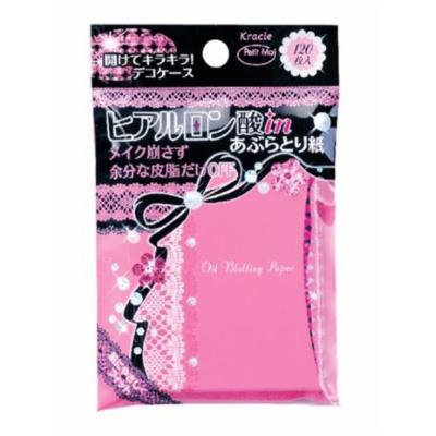 Kracie Petit MOI Oil Blotting Paper Hyaluronic Acid - 120 Counts