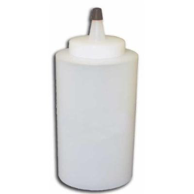 Squeeze Bottle, Round with Yorker Cap/tip, 12 Oz., 6 Pcs.