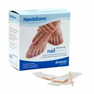 Graham Professional HandsDown Nail Wraps - 100-ct.