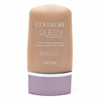 CoverGirl Queen Collection Oil-Free Moisturizing Make up, Rich Sand Q700 1 fl oz (30 ml)