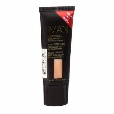 IMAN Luxury Radiance Liquid Makeup, Sand 5 1 fl oz (30 ml)