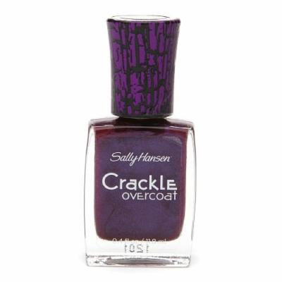 Sally Hansen Crackle Overcoat Nail Color, Vintage Violet 02 0.4 fl oz (11.8 ml)