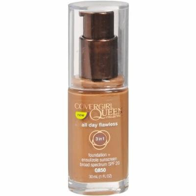 CoverGirl Queen Collection Queen Collection All Day Flawless Liquid Foundation , Sheer Espresso 1 oz