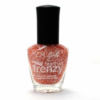 (6 Pack) LA GIRL Feather Frenzy Nail Polish - Oriole