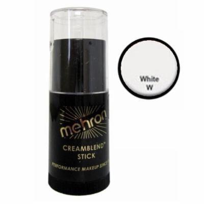 (6 Pack) mehron CreamBlend Stick - White