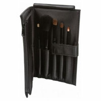 (3 Pack) LA GIRL Essential Makeup Brush Set - Black