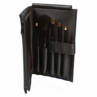 (3 Pack) LA GIRL Essential Makeup Brush Set - Black