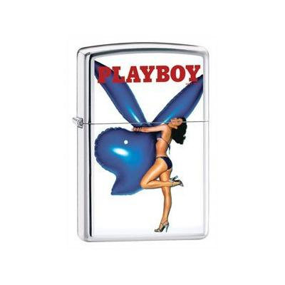 Zippo High Polish Chrome, Playboy Cover, July 1977