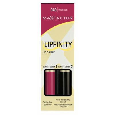 Max Factor Lipfinity Two Step Lip Colour -040 Vivacious