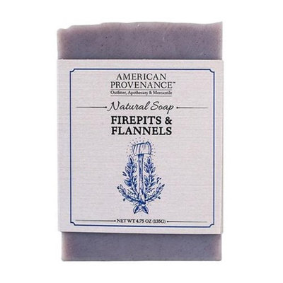 American Provenance 232440 4.75 oz Firepits & Flannels Bar Soap